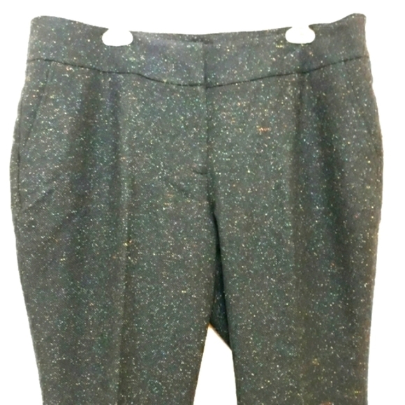 Talbots Woman Plus Rainbow Wool and Silk Lined Classic Pants Size 16 WP - Picture 2 of 13